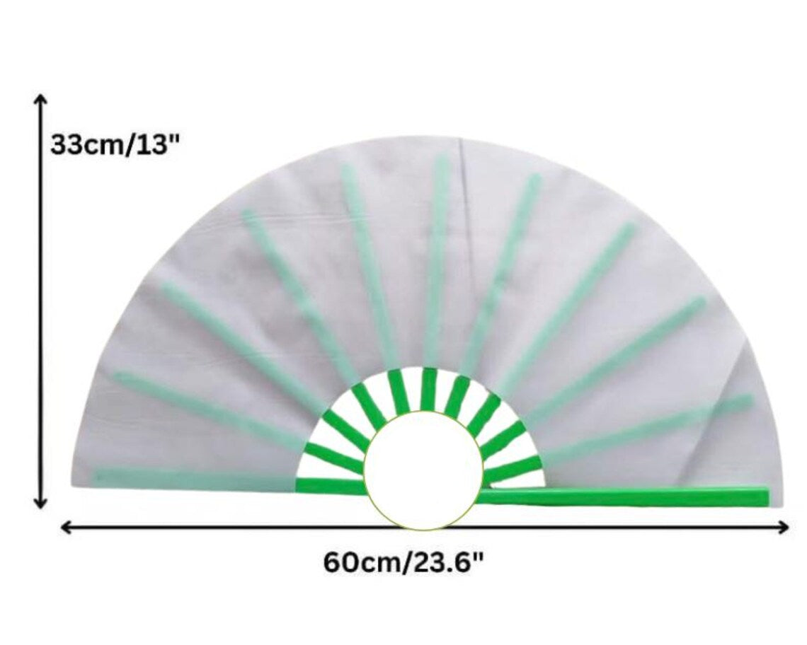 (BLANK) Clack Fan- Unassembled-Non-Pre-Taped (Tape will be provided)