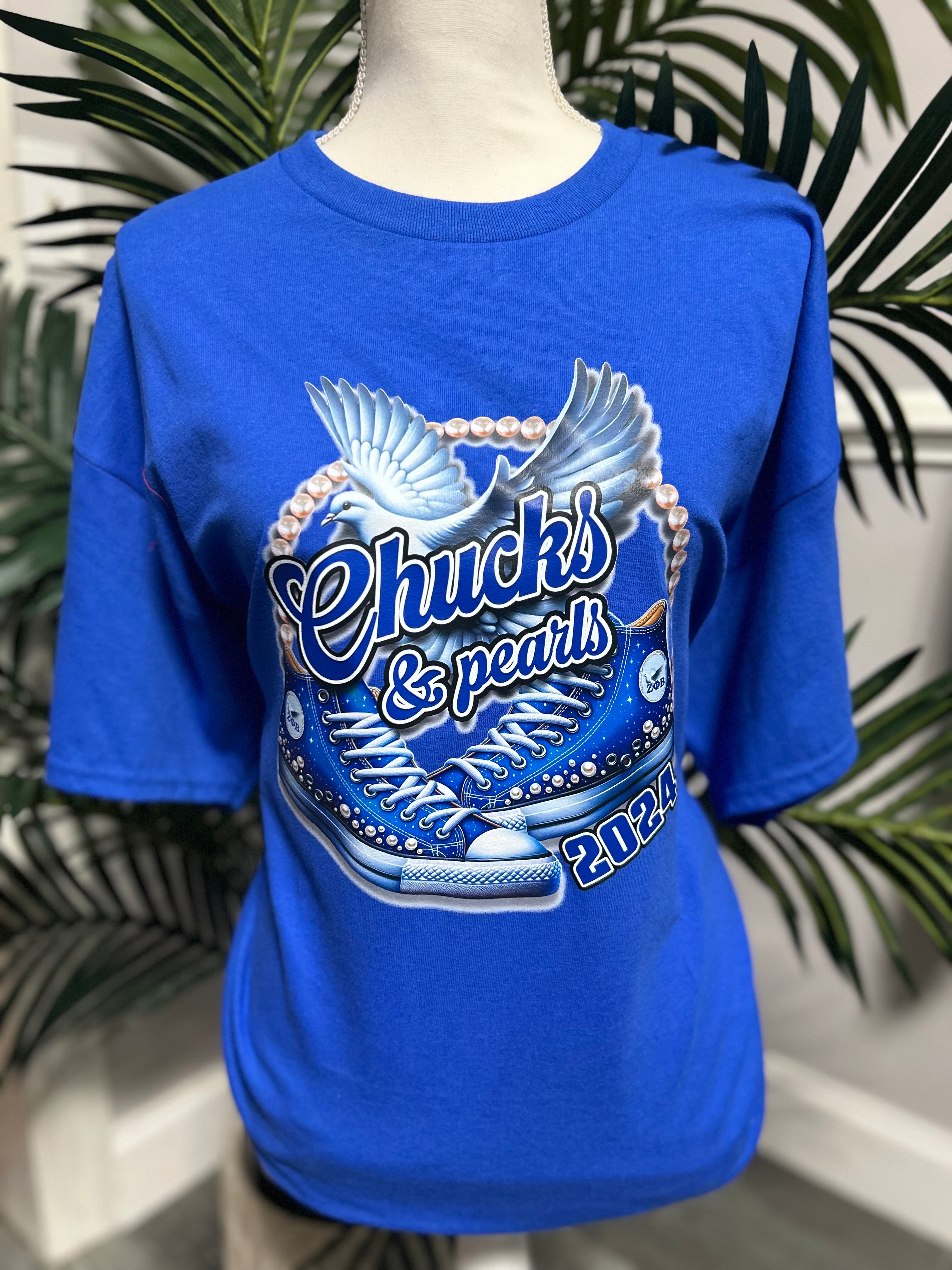 Chucks & Pearls- Zeta