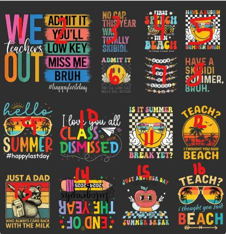 Last Day Educator Tee