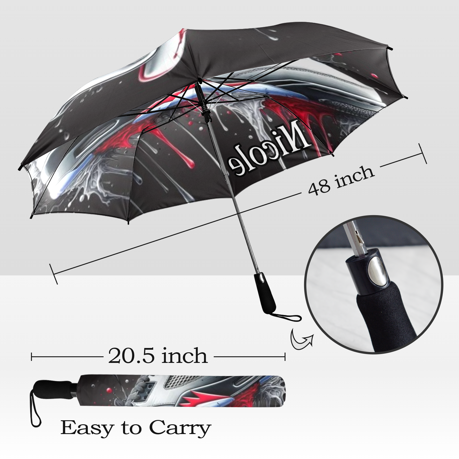 custom umbrella Anti-UV Foldable Umbrella