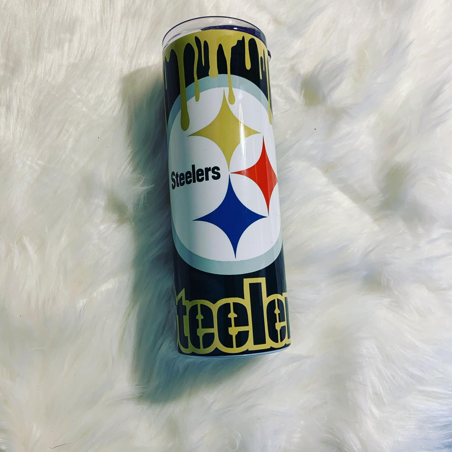 Custom 20oz Skinny Tumbler, White Tumbler with straw lid, Printed With Permanent Ink,