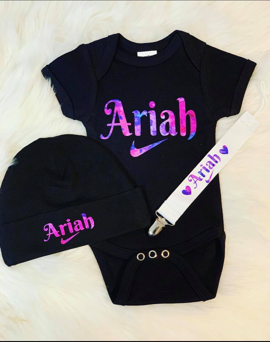 Custom Onesie Gift Set