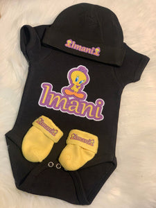 Custom Onesie Gift Set
