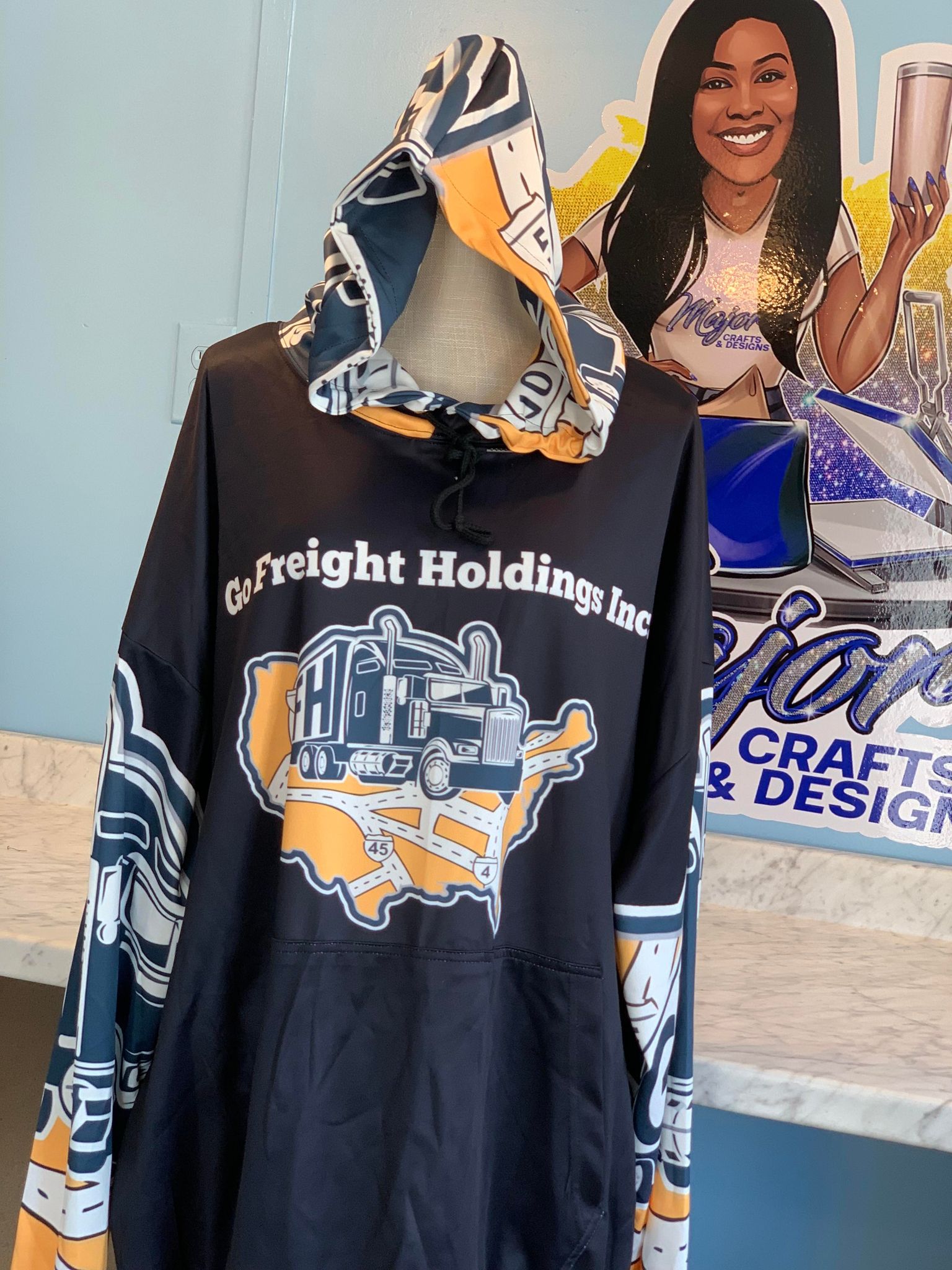 Custom All Over Print Hoodie