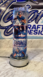 Load image into Gallery viewer, Custom 20oz Skinny Tumbler, White Tumbler with straw lid, Printed With Permanent Ink,
