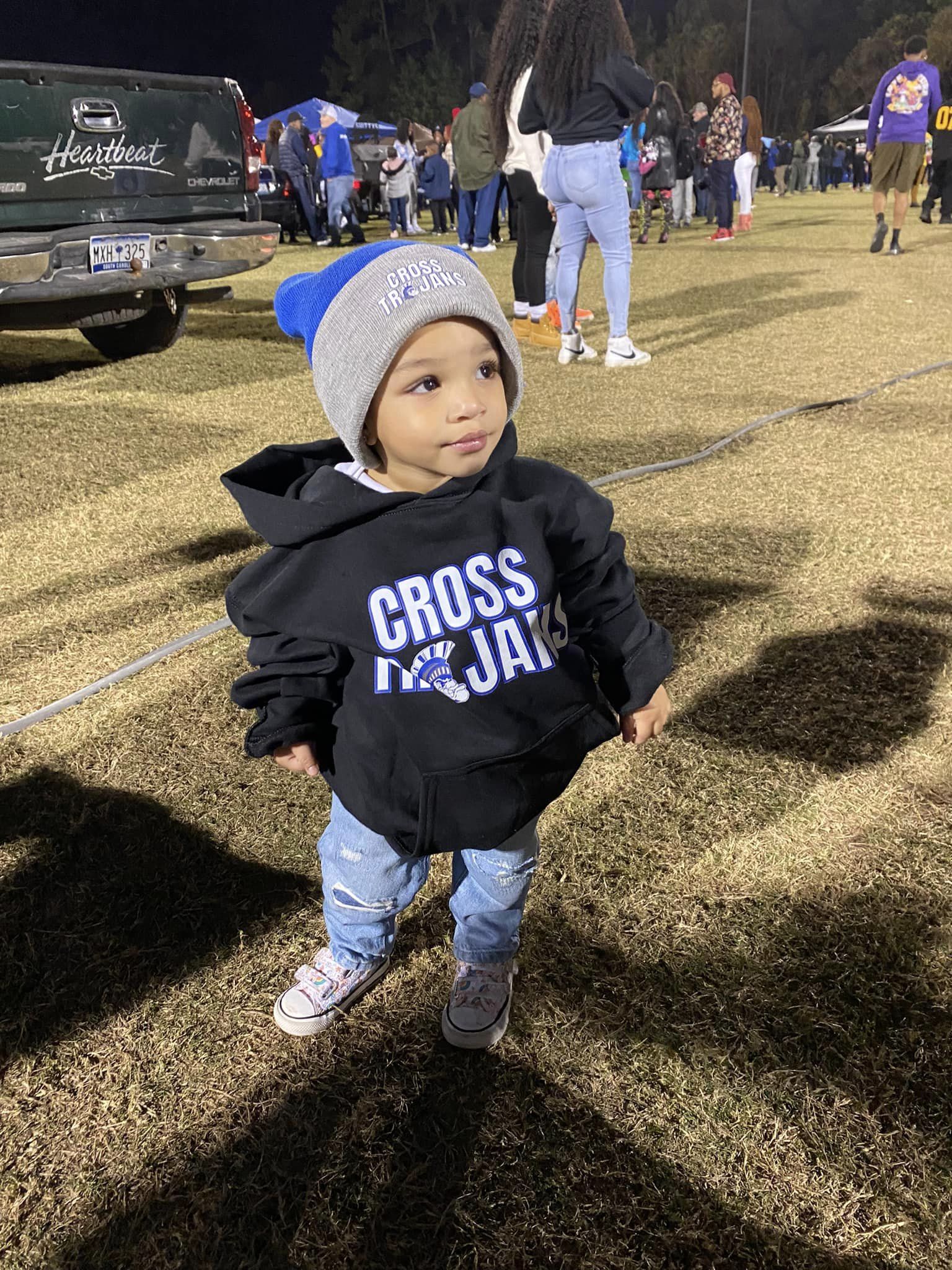 Cross Trojan Alumni Hoodie