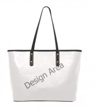 Custom Chic Leather Tote Bag