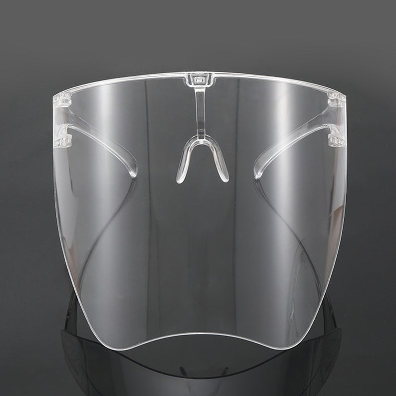 New Anti-Fogging Face Shields with Glasses Frame Set for Men & Women